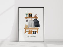 Load image into Gallery viewer, HALLWAY  Family A4 Unframed Print  - TESTER SPECIAL
