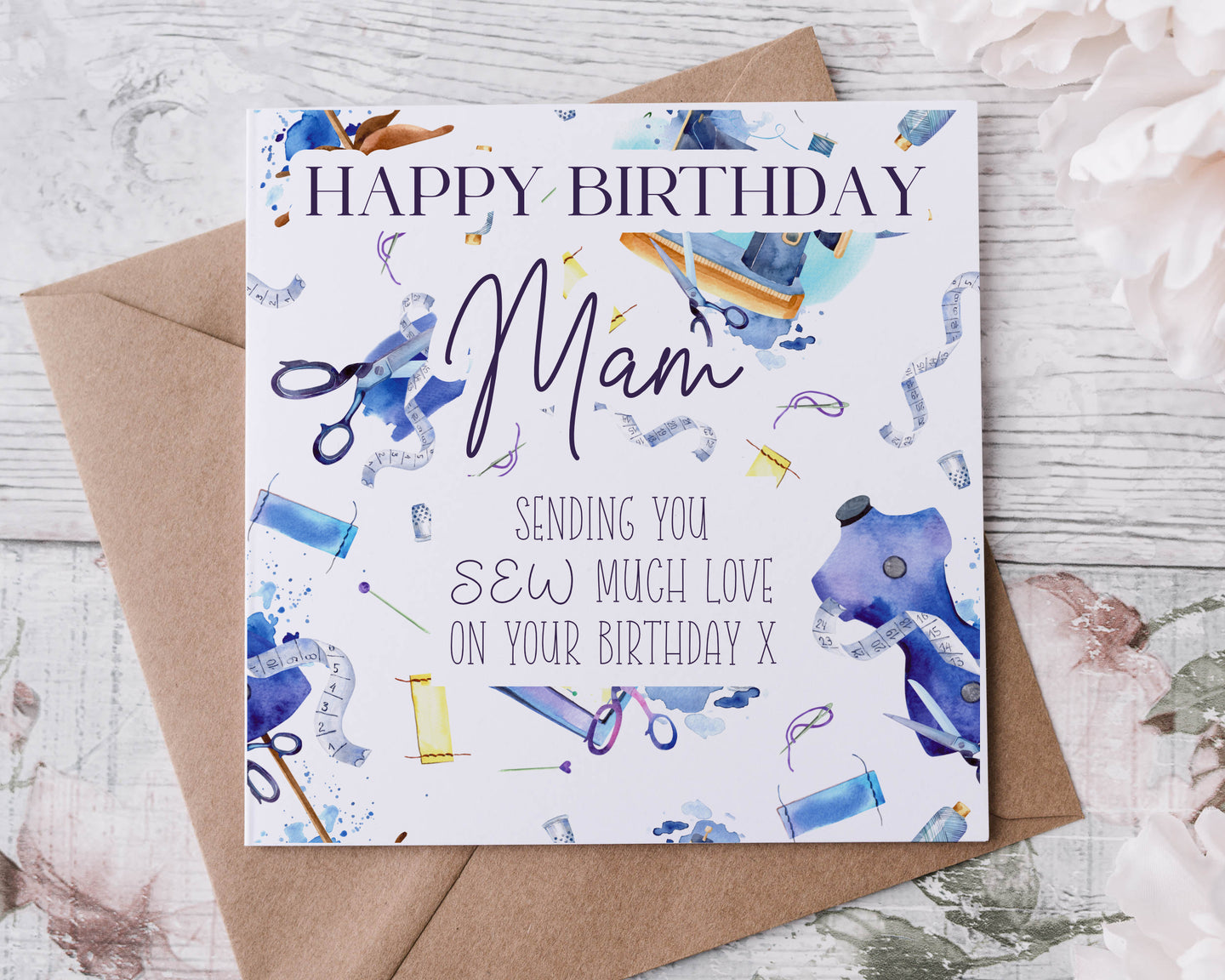 Sewing / Embroidery Greeting Card 3