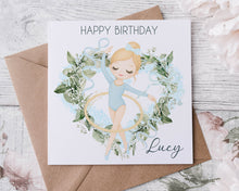 Load image into Gallery viewer, Little Gymnast Birthday Card
