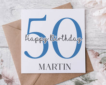 Load image into Gallery viewer, 30/40/50/60/70/80 etc Birthday Card
