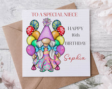 Load image into Gallery viewer, Birthday Card  - Gonk Niece/Daughter/Female
