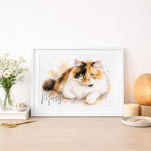 Load image into Gallery viewer, Bespoke Cat Illustration - From Photo to Print!
