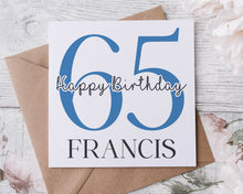 Load image into Gallery viewer, 30/40/50/60/70/80 etc Birthday Card
