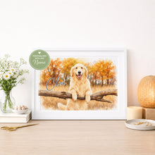 Load image into Gallery viewer, Bespoke Dog Illustration - From Photo to Print!
