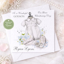 Load image into Gallery viewer, Christening Greeting Card - Boy

