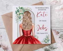 Load image into Gallery viewer, Debs/Prom Card - Ballgown
