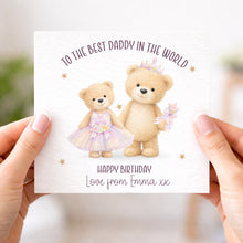 Load image into Gallery viewer, Father's Day Card from Daughter
