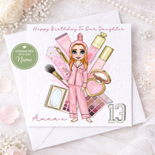 Load image into Gallery viewer, Personalised Teen Girl Birthday Card
