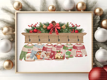 Load image into Gallery viewer, Christmas Jumper Family Print A3 or A4
