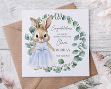 Load image into Gallery viewer, Flopsy bunny NEW BABY Card - Girl
