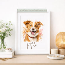 Load image into Gallery viewer, Bespoke Dog Illustration - From Photo to Print!
