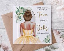 Load image into Gallery viewer, Debs/Prom Card - Ballgown
