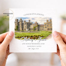 Load image into Gallery viewer, Watercolour Wedding Venue Card
