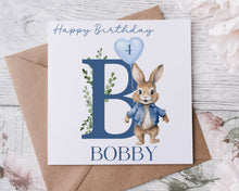 Load image into Gallery viewer, Flopsy bunny birthday card
