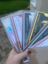 Load image into Gallery viewer, Foiled Concert Ticket/Event Ticket
