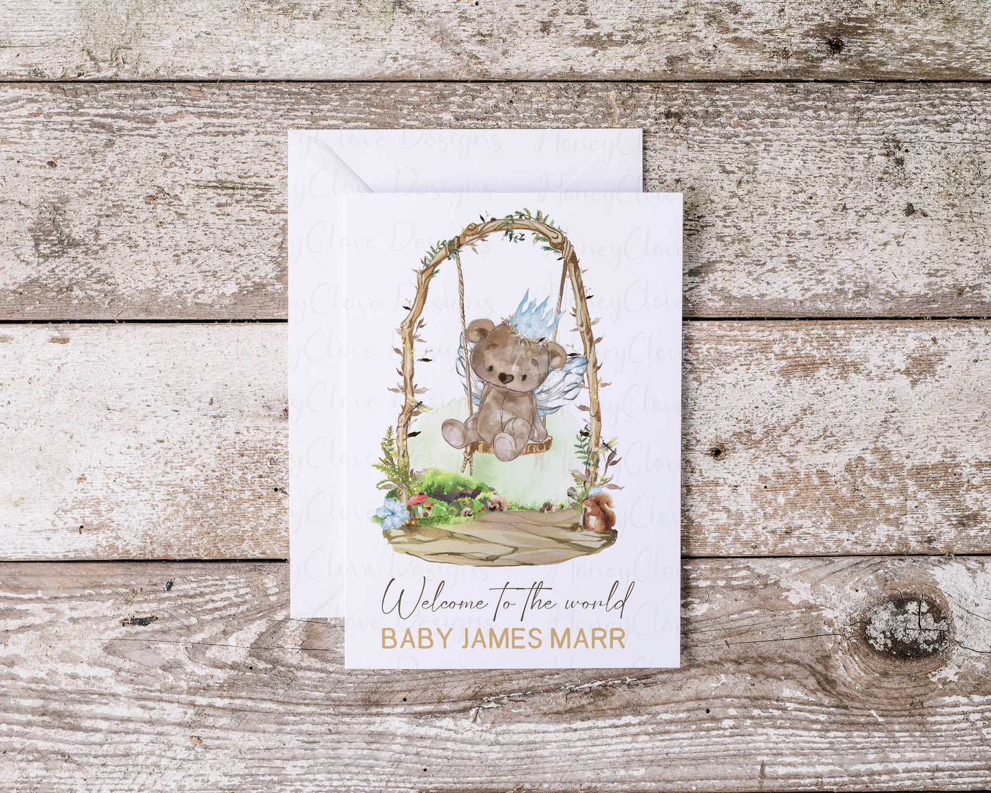 Welcome to the world Baby Greeting Card