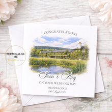 Load image into Gallery viewer, Watercolour Wedding Venue Card
