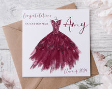 Load image into Gallery viewer, Ball Gown Dress - Debs/Prom Card
