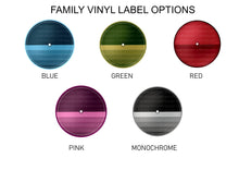 Load image into Gallery viewer, Family Greatest Hits Vinyl Print
