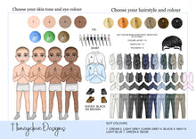 Load image into Gallery viewer, Communion Figure Personalised Card
