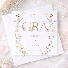 Load image into Gallery viewer, Grá Wedding Card
