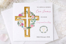Load image into Gallery viewer, Confirmation Cross Greeting Card
