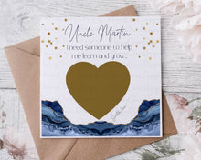 Load image into Gallery viewer, Confirmation Sponsor Scratch Card -Navy &amp; Gold
