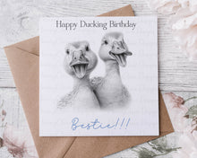 Load image into Gallery viewer, Funny Ducks Greeting Card
