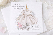 Load image into Gallery viewer, Christening Dress Greeting Card
