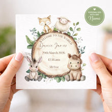 Load image into Gallery viewer, Farm Animal New Baby Card
