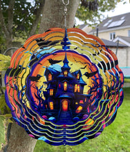 Load image into Gallery viewer, Haunted House Wind Spinner
