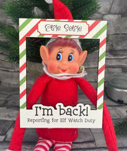 Load image into Gallery viewer, Elfie Selfie Frame - Christmas
