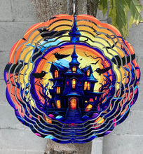 Load image into Gallery viewer, Haunted House Wind Spinner
