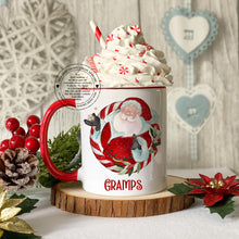 Load image into Gallery viewer, Personalised Santa Wreath with Name
