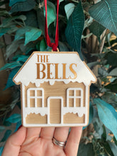 Load image into Gallery viewer, Gingerbread House Hanging Decoration - Christmas

