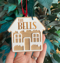 Load image into Gallery viewer, Gingerbread House Hanging Decoration - Christmas
