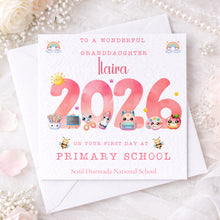 Load image into Gallery viewer, 2026 First Day of School Card
