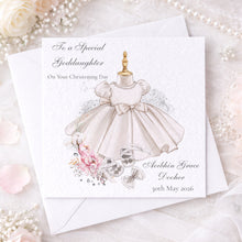 Load image into Gallery viewer, Christening Dress Greeting Card
