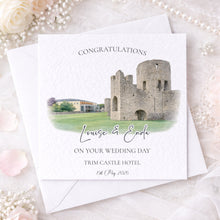 Load image into Gallery viewer, Watercolour Wedding Venue Card
