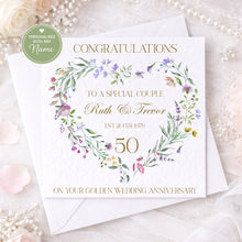 Load image into Gallery viewer, 50th Wedding Anniversay - Special Couple
