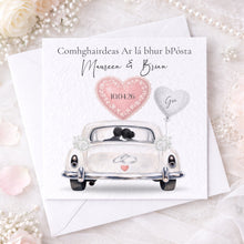 Load image into Gallery viewer, As Gaeilge Wedding Card
