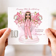 Load image into Gallery viewer, Pamper Birthday Card for Teenager
