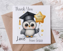 Load image into Gallery viewer, Wise Owl Teacher Card
