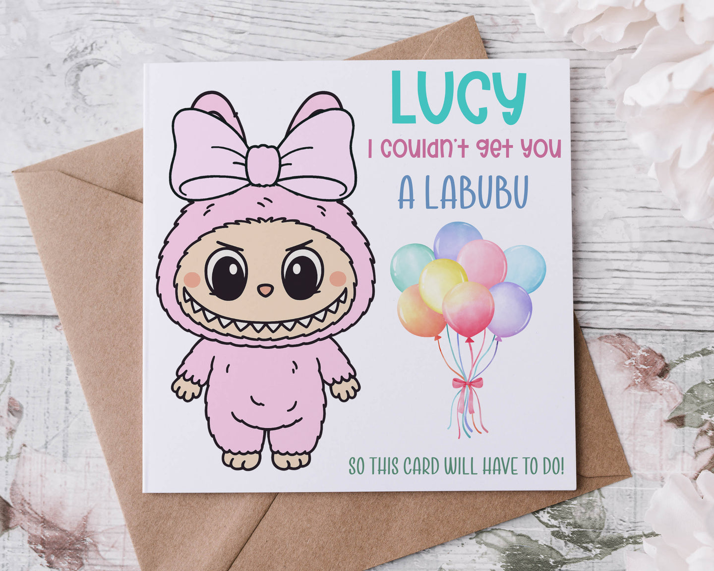 Little Monster Birthday Card
