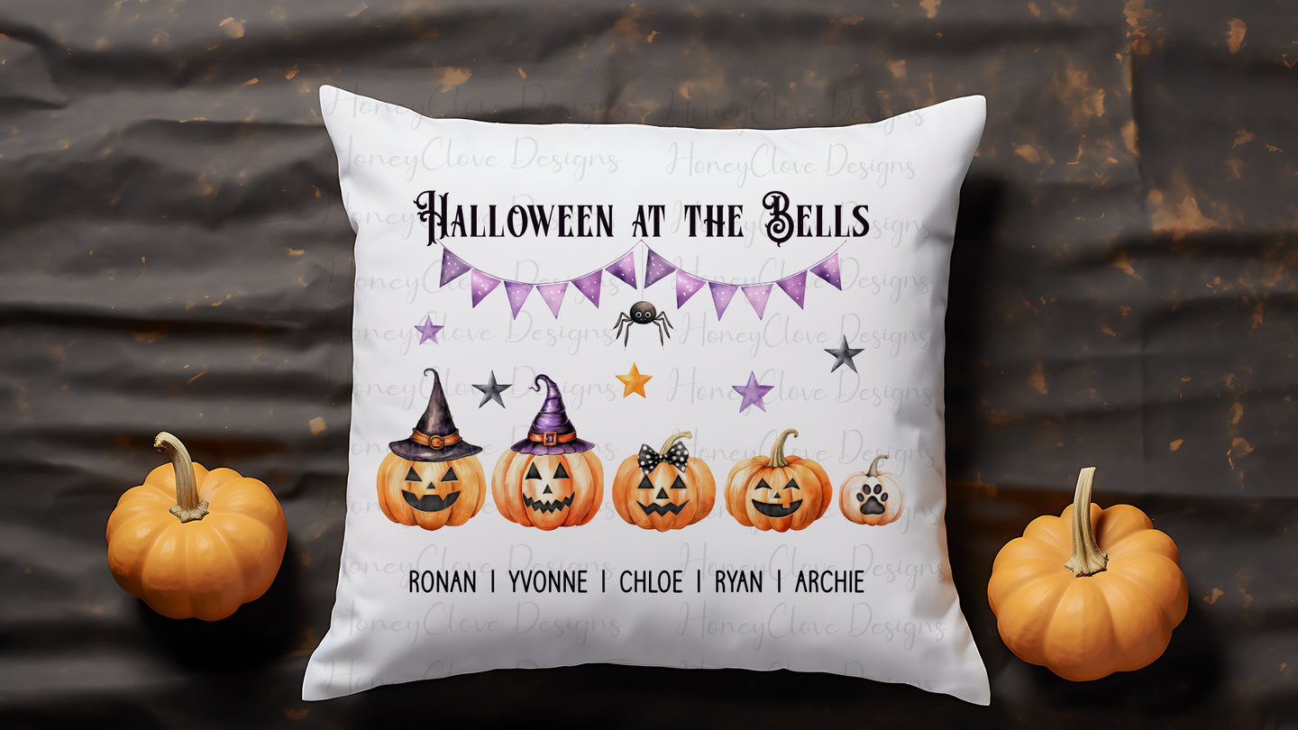 Halloween Family Cushion