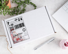 Load image into Gallery viewer, FIVER FRIDAY Official Santa Red Postage Label- Christmas PACK OF 10
