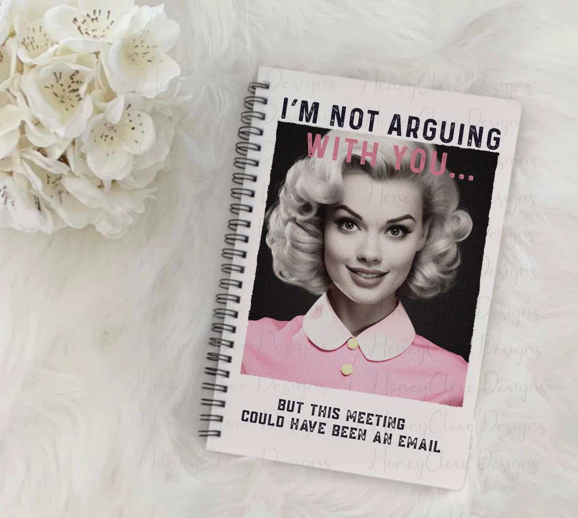 Retro Arguing Notebook