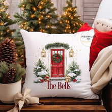 Load image into Gallery viewer, Festive Christmas Door Cushion
