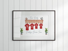 Load image into Gallery viewer, Footbal Shirt A4 Unframed Print!!!!
