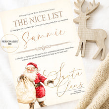 Load image into Gallery viewer, Santa&#39;s Christmas Eve Story booklet A4
